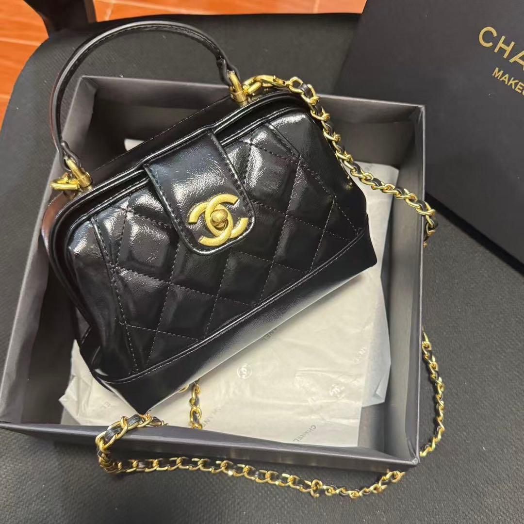 VIP限定 ノベルティ がま口ボストン型 ショルダーバッグ