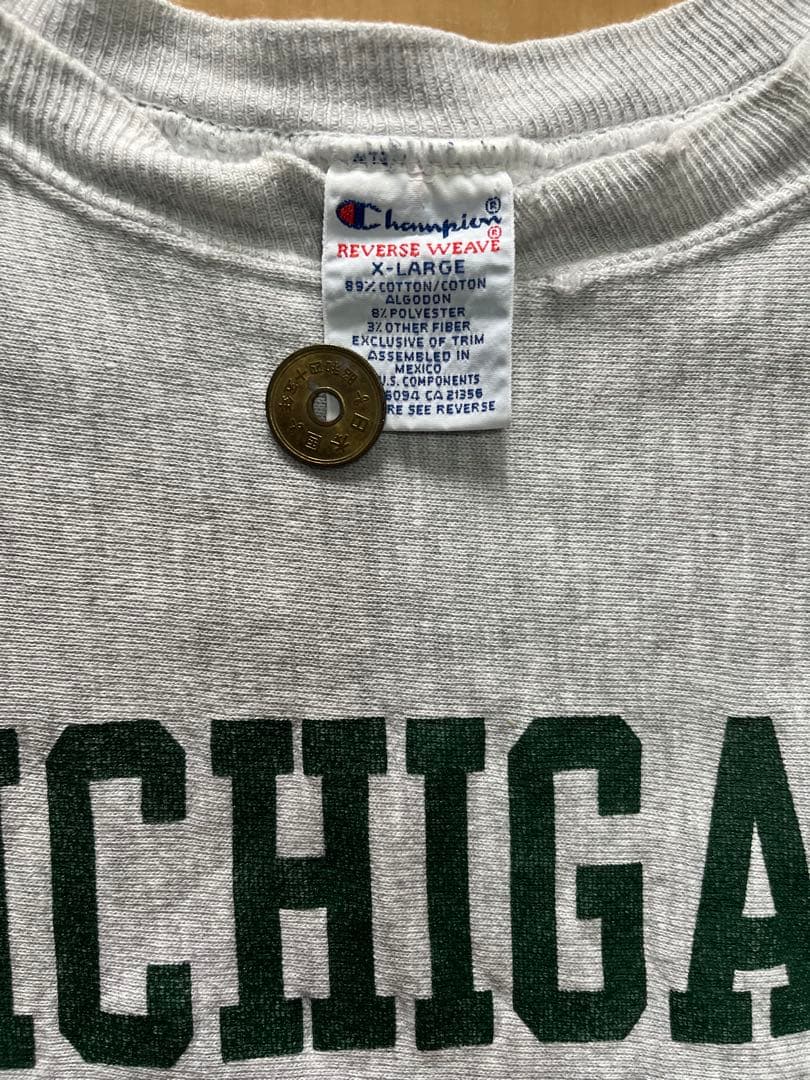 チャンピオン リバースウィーブ 90s ミシガン スウェットトレーナー