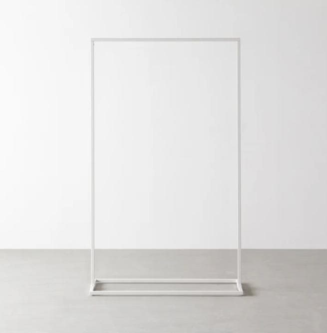 【最終値下げ】KANADEMONO アイアン ハンガーラック W90 ホワイト