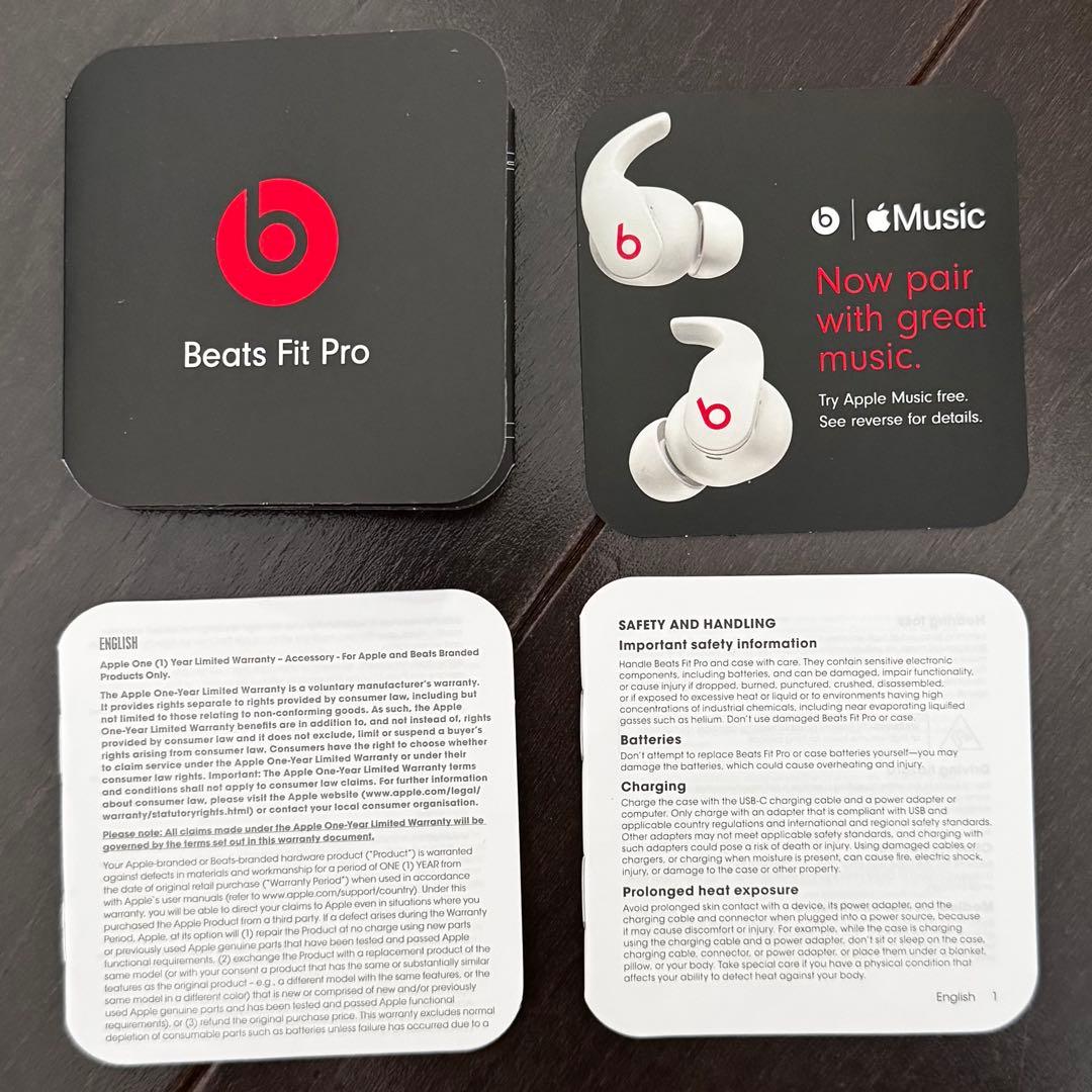 [美品]Beats Fit Pro ワイヤレスイヤホン イエロー