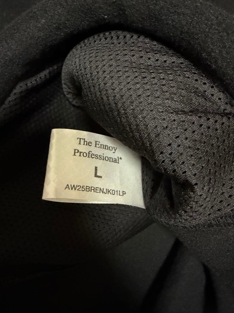 ennoy PROFESSIONAL FLEECE VEST （BLACK） Ｌ