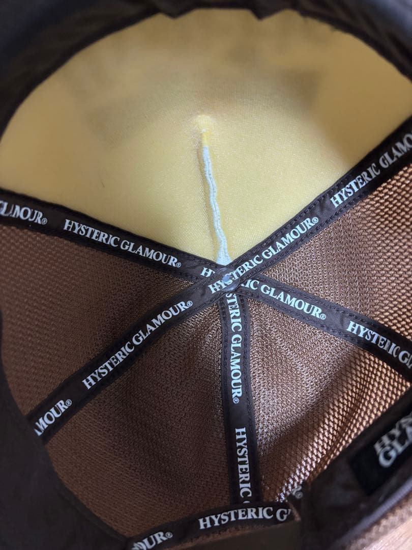 ヒステリックグラマー キャップ ブラウン