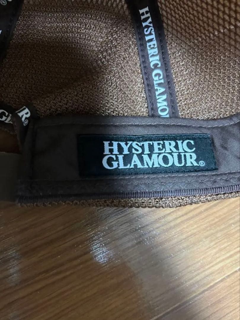 ヒステリックグラマー キャップ ブラウン