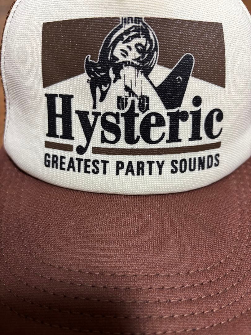 ヒステリックグラマー キャップ ブラウン