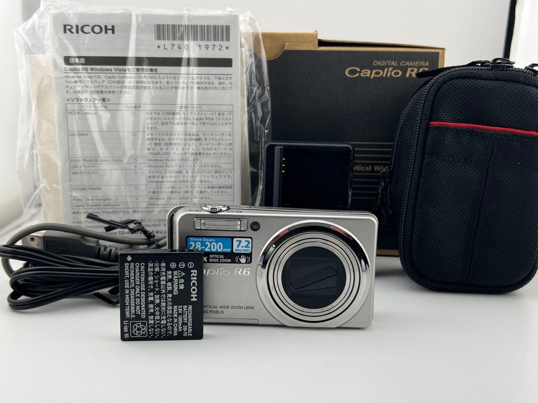 【美品】 RICOH CAPLIO R6 21252