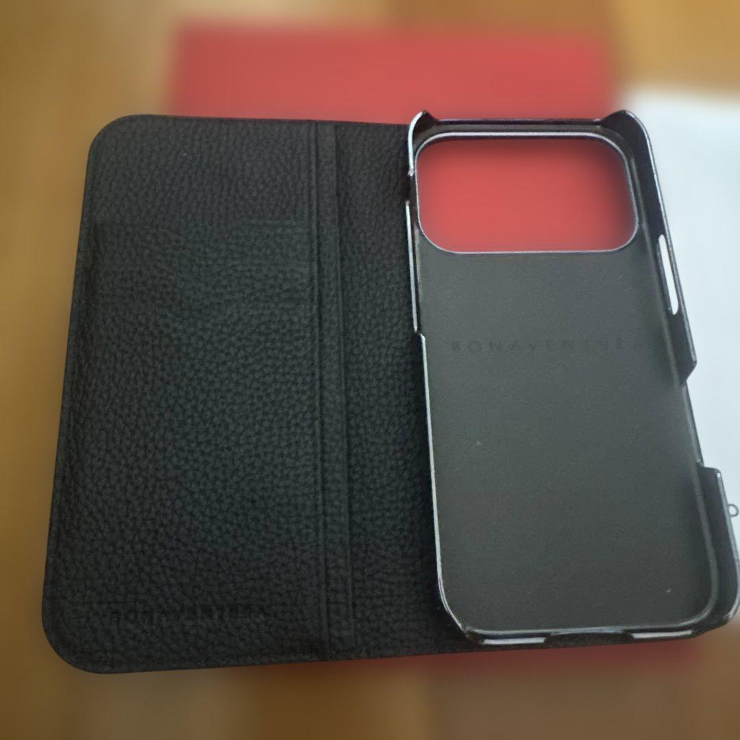 BONAVENTURA ボナベンチュラ　ブラック　iPhone17pro