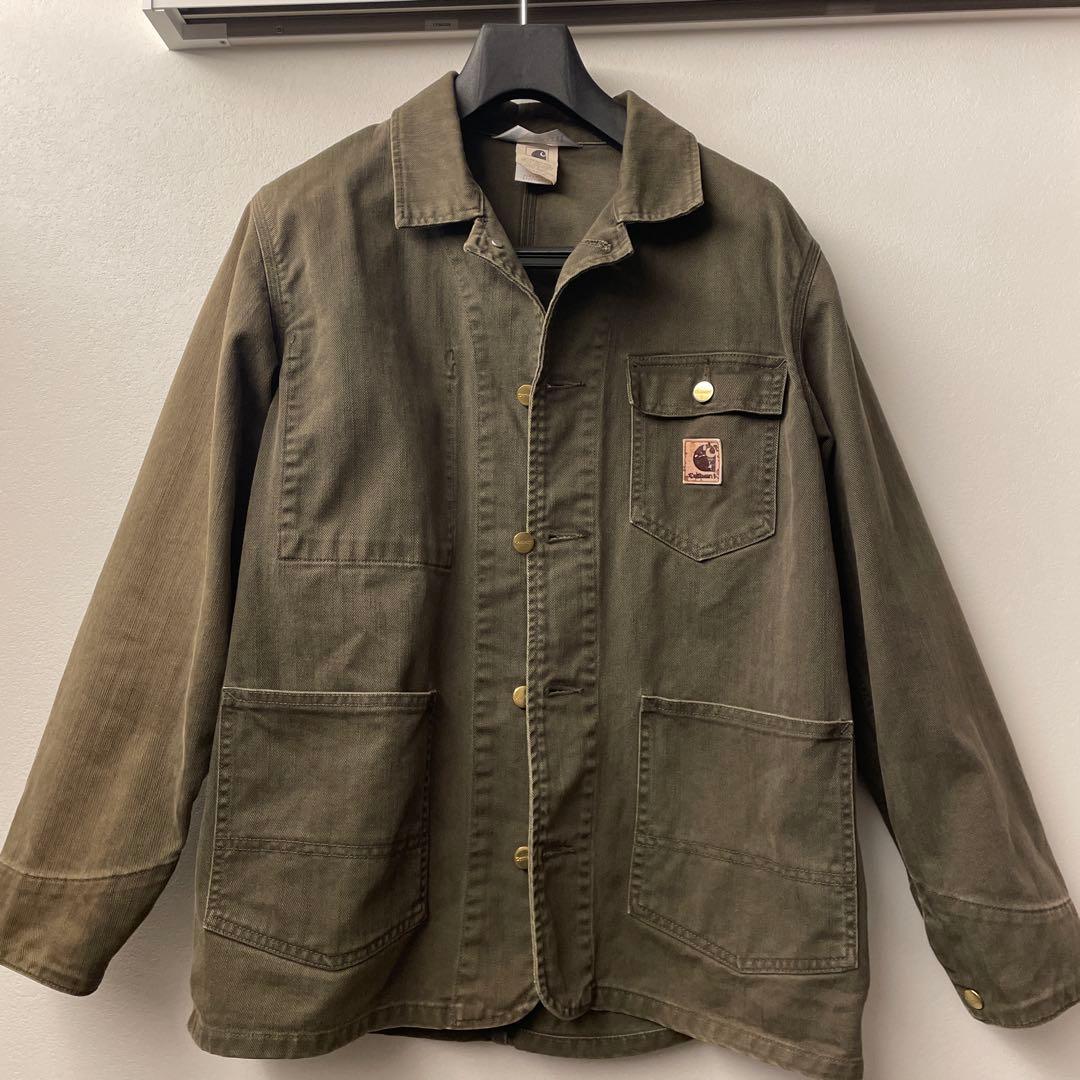 Carhartt カーハート グリーン カバーオール ミシガン チョアコート