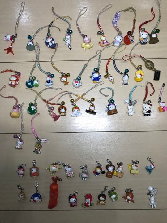 キティちゃん　ストラップ　ご当地