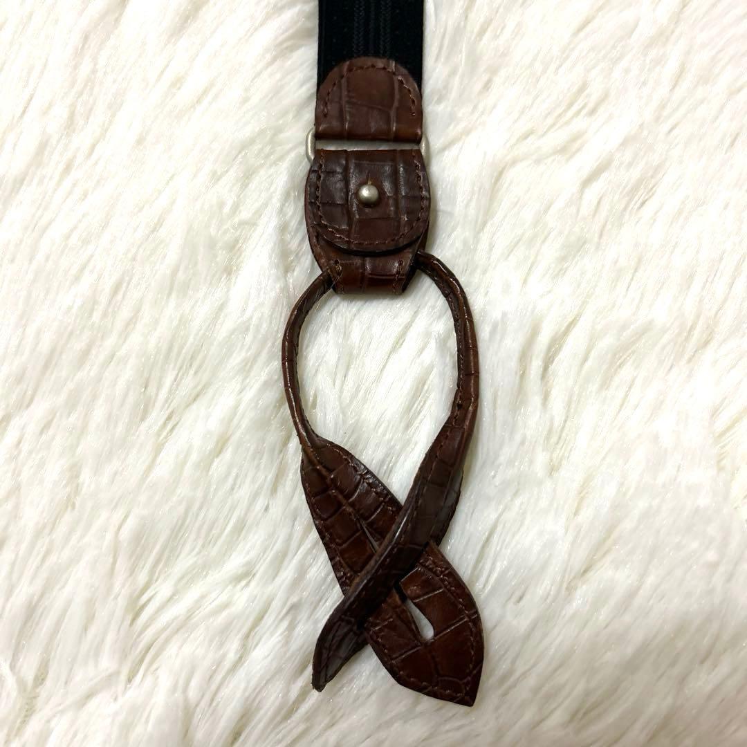 OLD JOE オールドジョー サスペンダー ブラック＆ブラウン