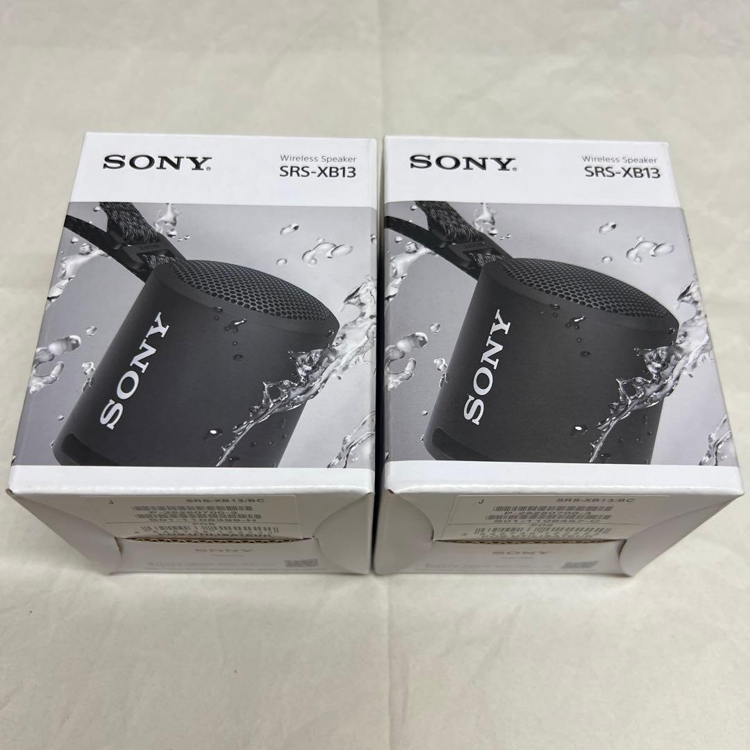 【中古】SONY SRS-XB13 ワイヤレススピーカー 2個セット