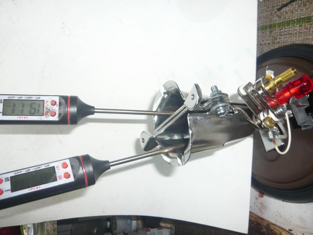 ①　タキイ和裁電化鏝　ランプ付　和裁コテ　和裁こて　鏝２本付　未使用保管品