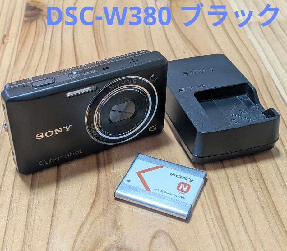 SONY　DSC-W380 コンパクトデジカメ　中古品