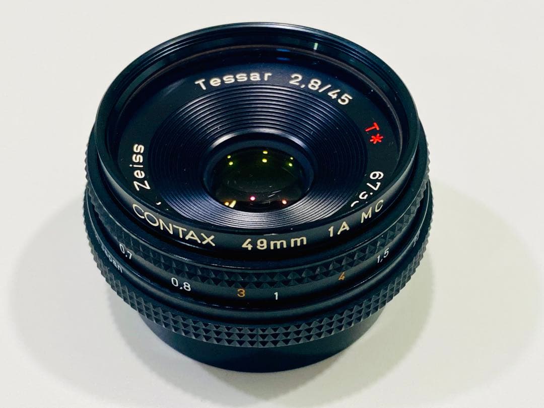 レンズ(単焦点) CONTAX Carl Zeiss Tessar 45mm/f2.8