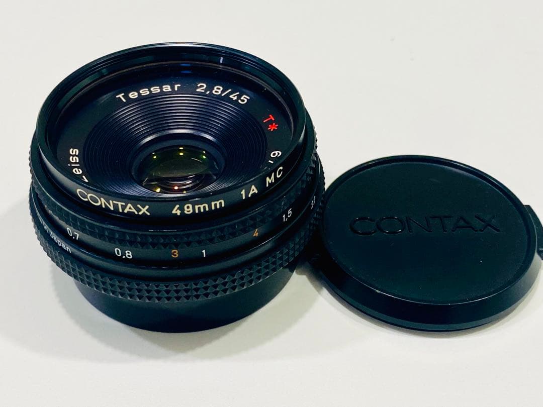 レンズ(単焦点) CONTAX Carl Zeiss Tessar 45mm/f2.8