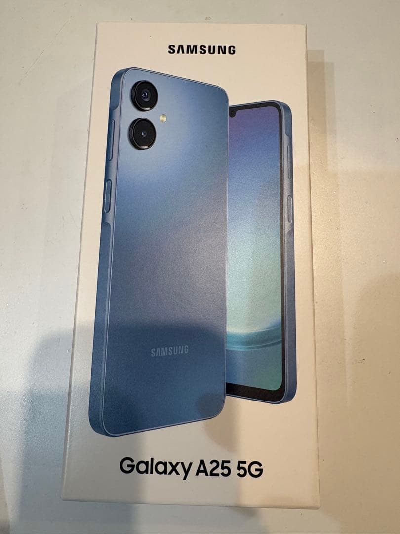 Samsung Galaxy A25 5G 本体 ブルー