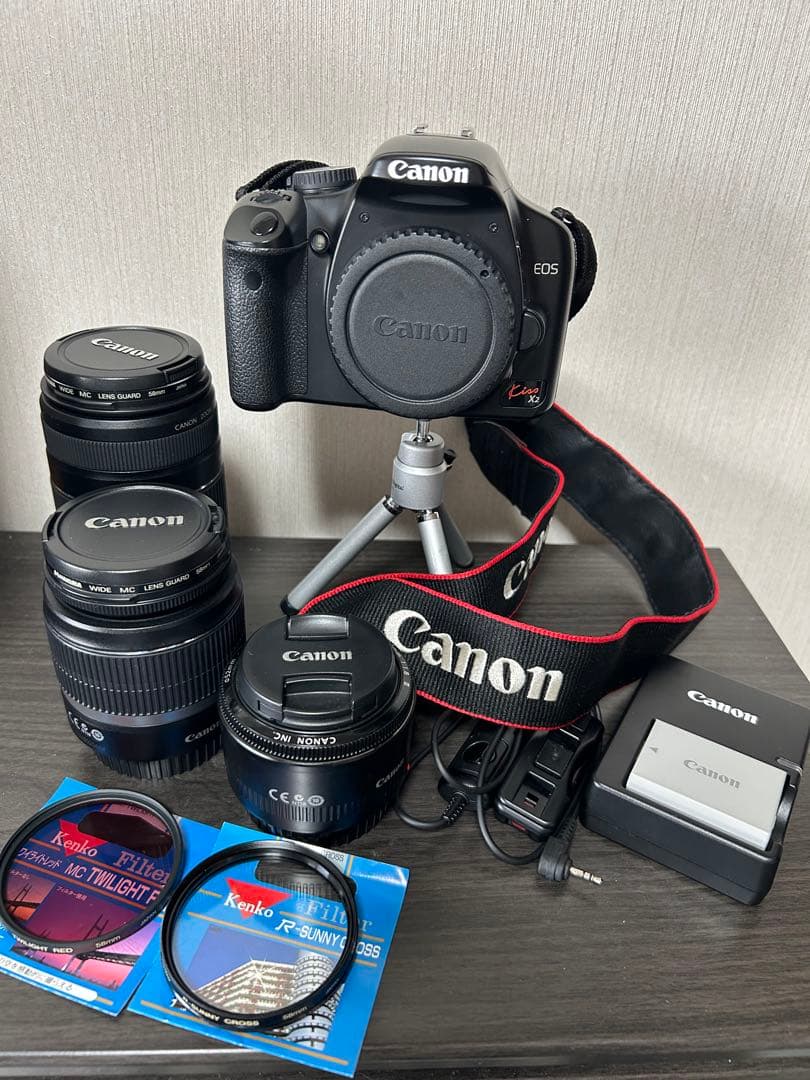 Canon EOS Kiss x2 本体 レンズ3本