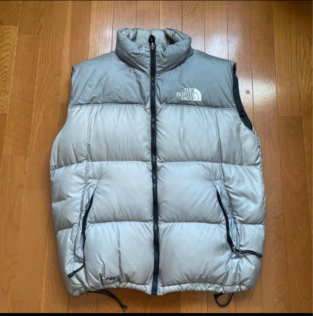 THE NORTH FACE DOWN VEST センターロゴ