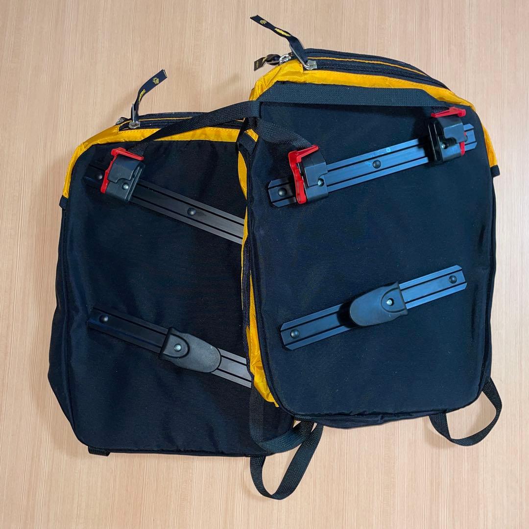 【値下げしました❗️】パニアバッグ 2個セット　Jack Wolfskin