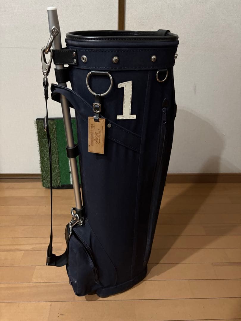 ヨ*～様 訳ありフード無し　超希少カラー木の庄帆布キャディバッグ