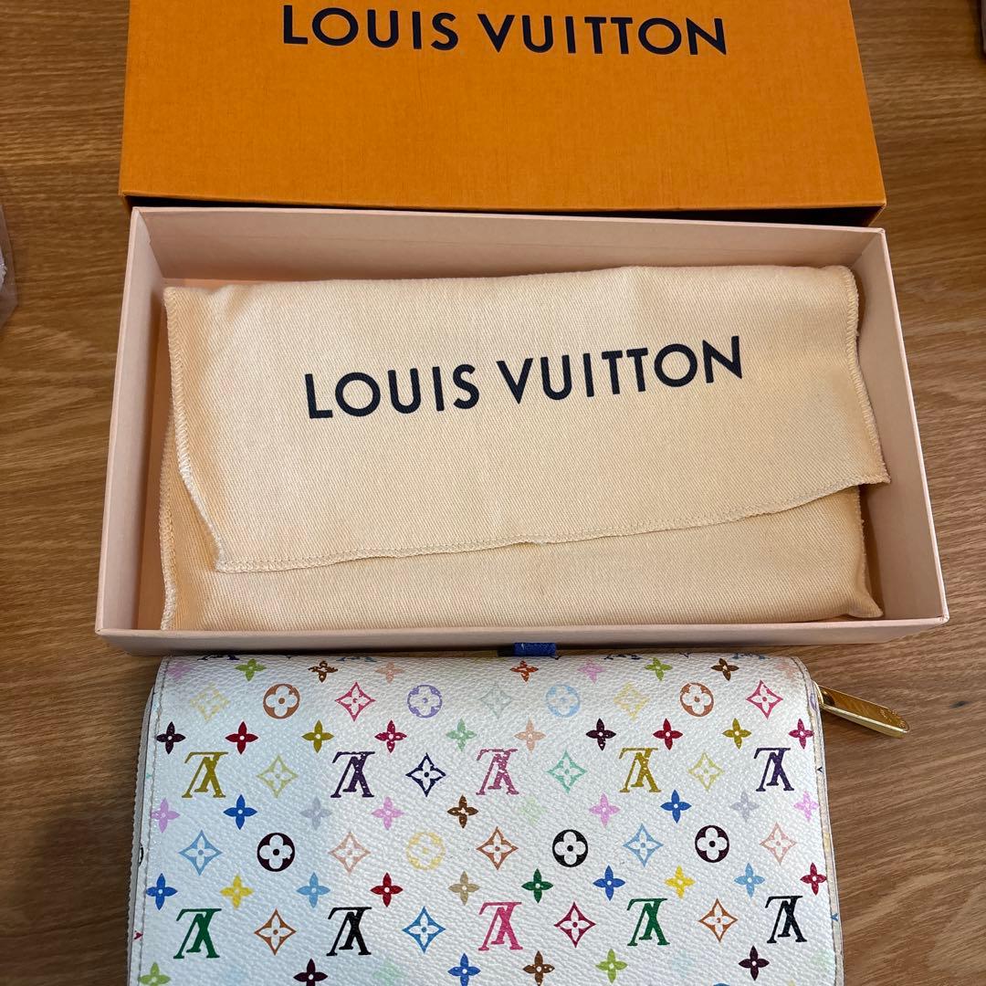 LOUIS VUITTON マルチカラー長財布