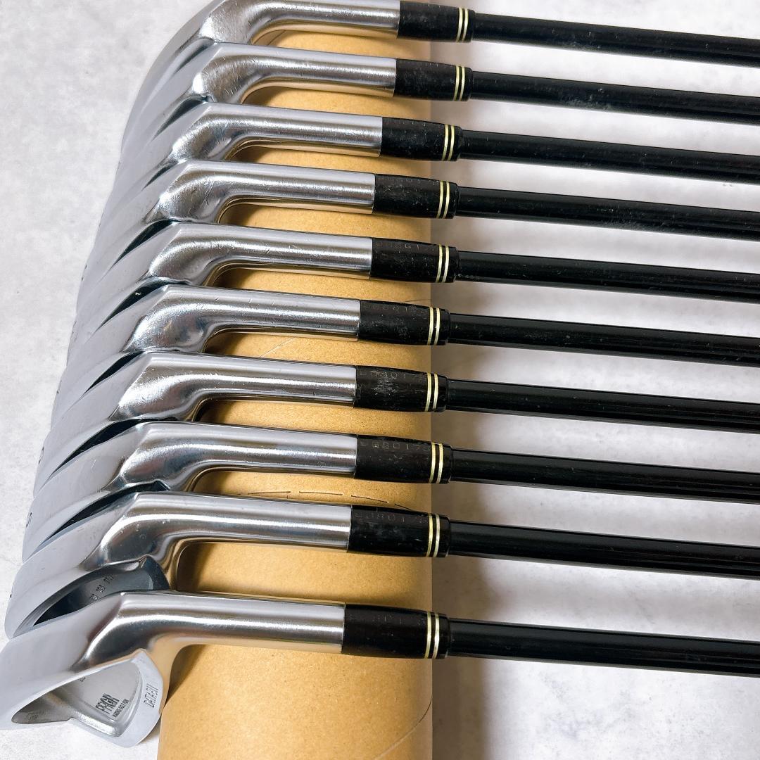 名器 プロギア DATA811 アイアンセット 右打ち 10本 メンズ 三浦技研