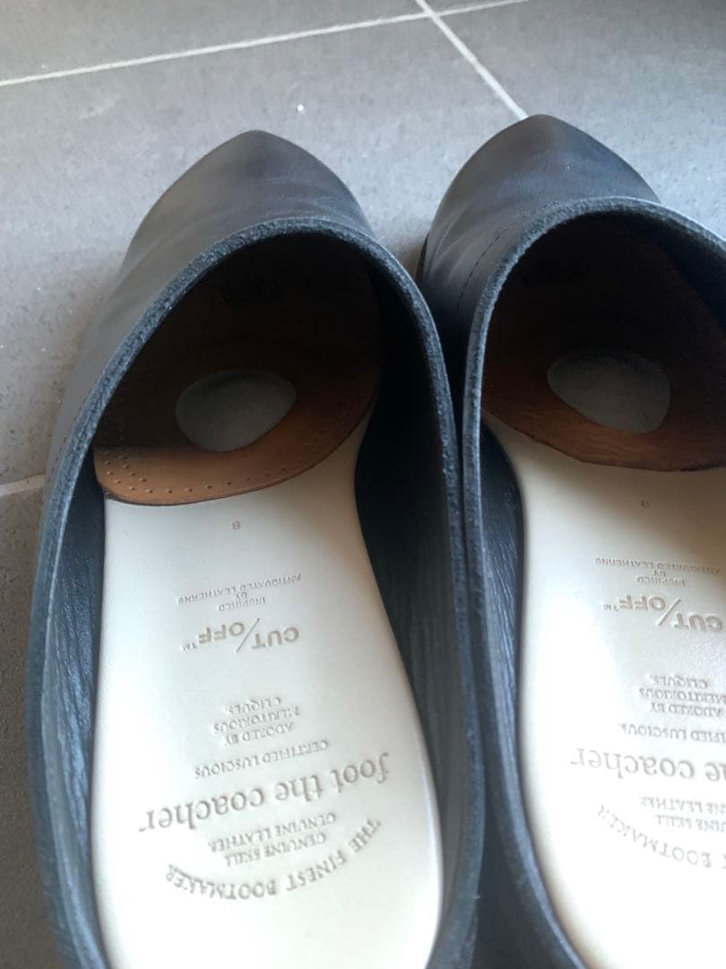 foot the coacher MINIMAL CLOG ブラック 8