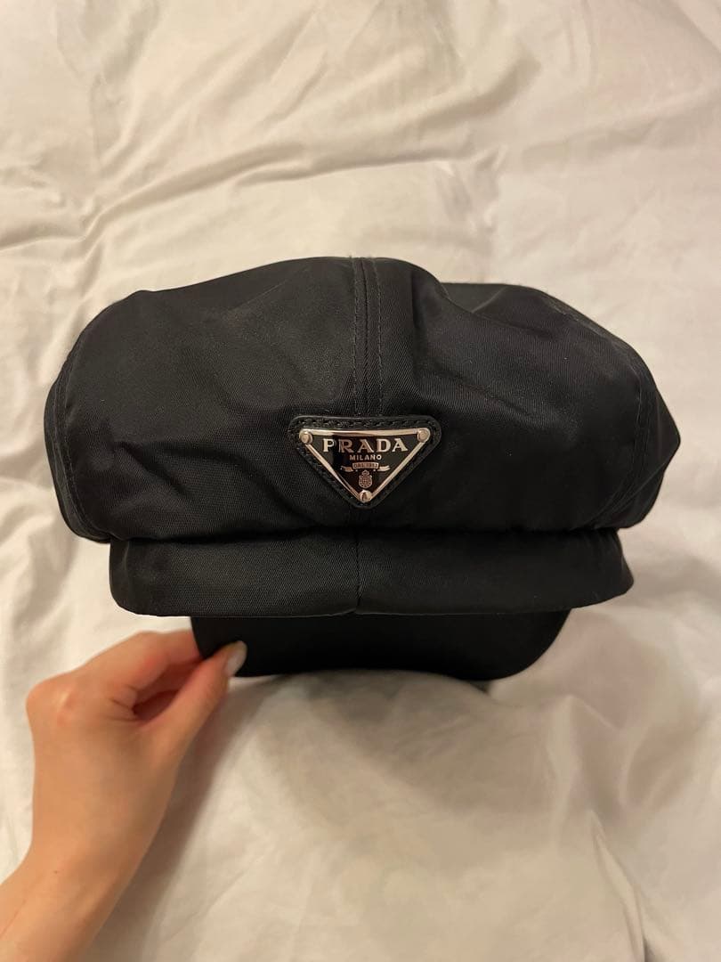 Prada Re-Nylon キャスケット トライアングルロゴハット