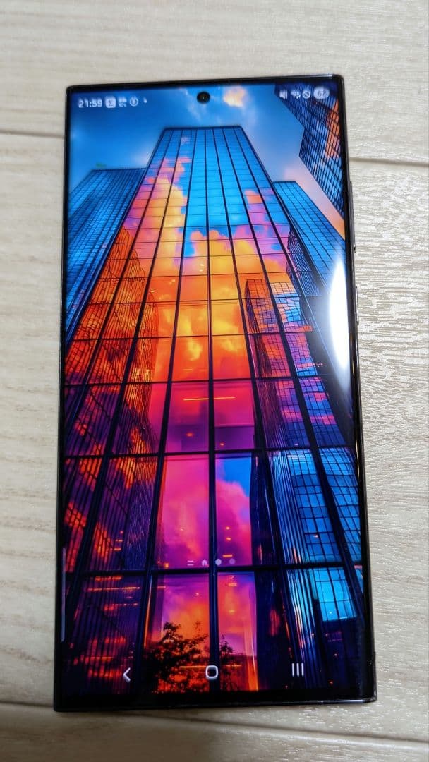 訳あり　Samsung Galaxy S23 Ultra ホワイト 本体