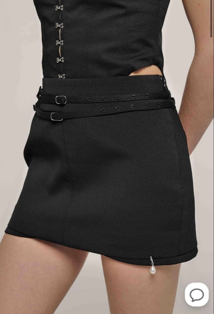 GRID MINI SKIRT ジョゼムーン　セット売り
