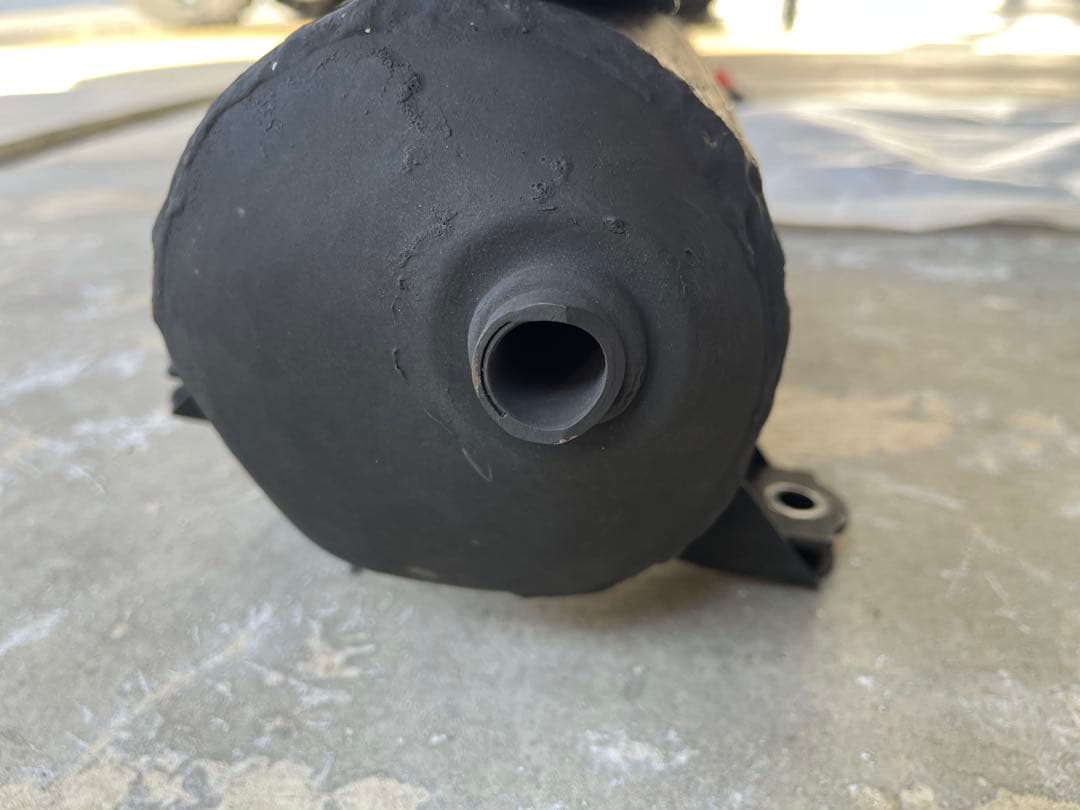 フュージョン　純正　加工マフラー