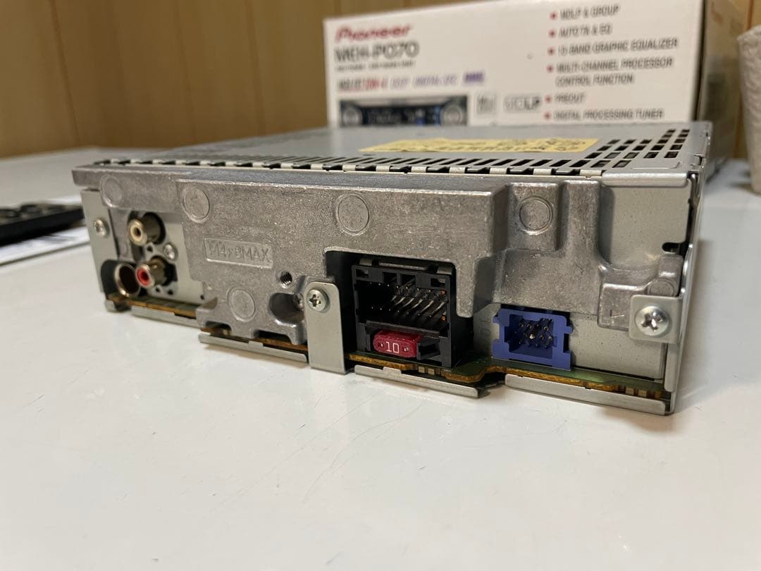 ば*ー様 美品 カロッツェリア　MEH-P070 1DIN デッキ MD 高級機