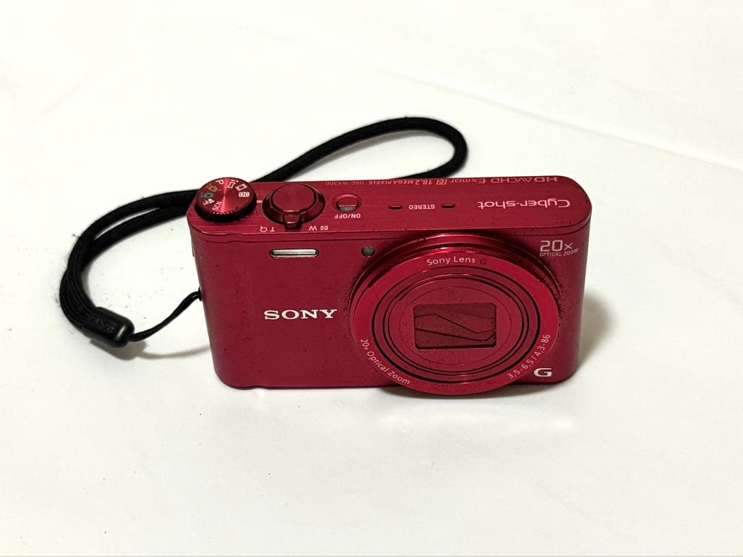 SONY Cyber-shot DSC-WX300 レッド サイバーショット