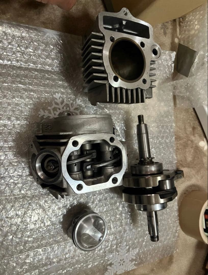 R*☆様 ミニモト 88ccボアアップキット腰上フル　モダンワークス52ミリクラ