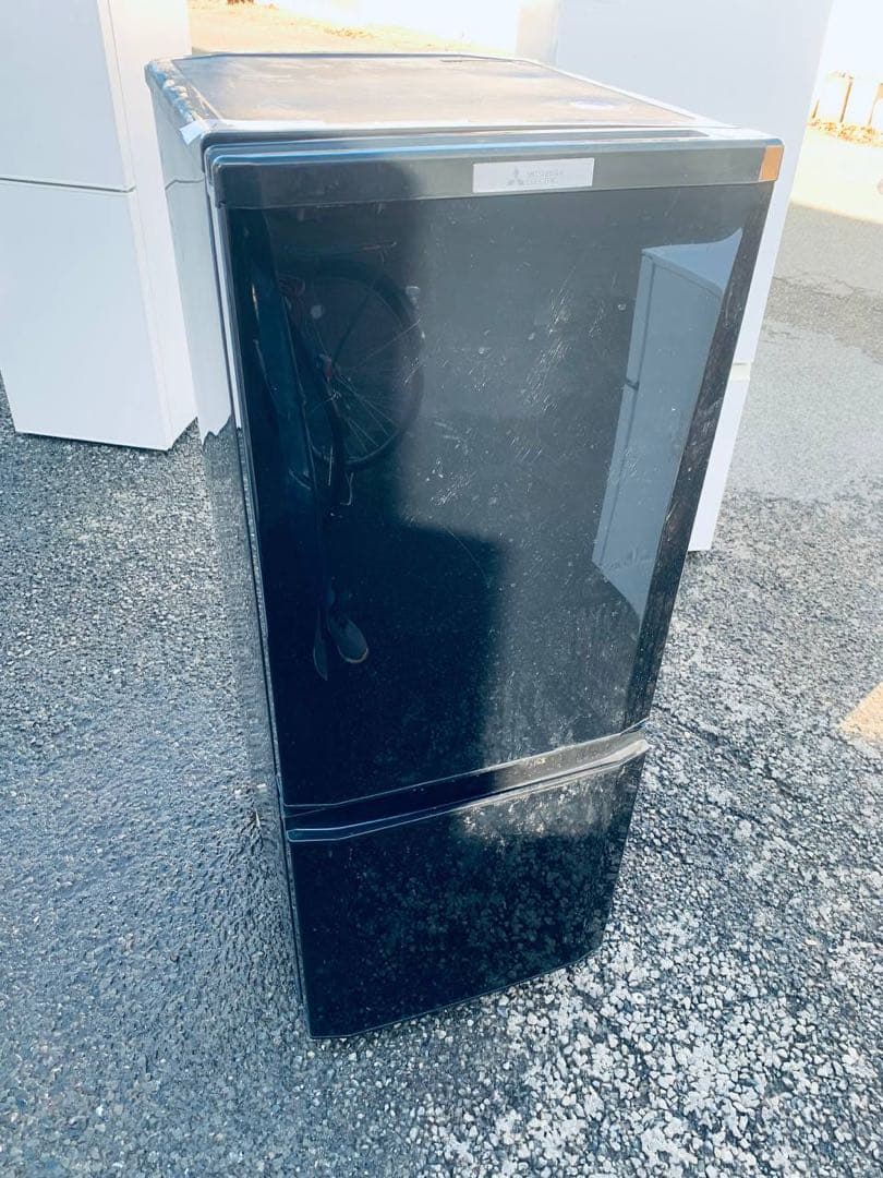 ①✅三菱ノンフロン冷凍冷蔵庫 ✅MR-P15C-B