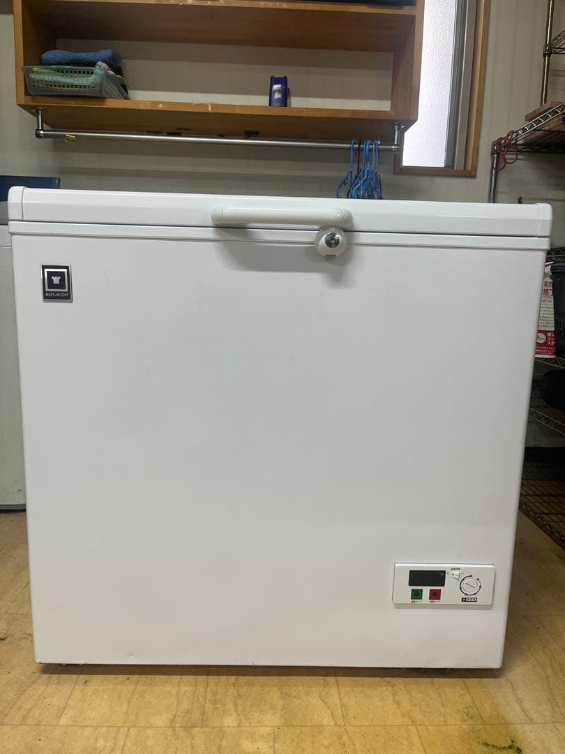 冷凍庫 ストッカー　レマコム　206L