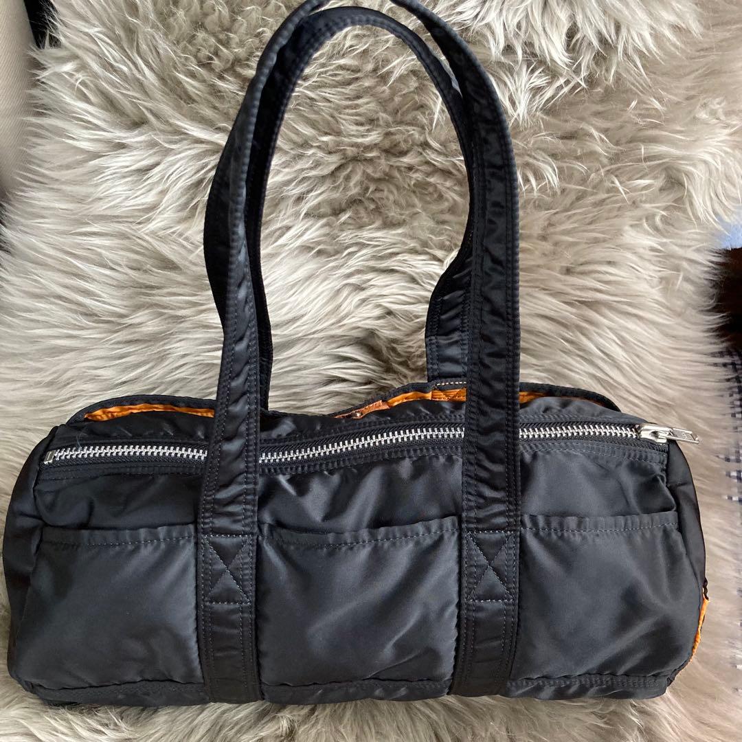 PORTER ポーター TANKER DUFFLE BAG(L)ブラック
