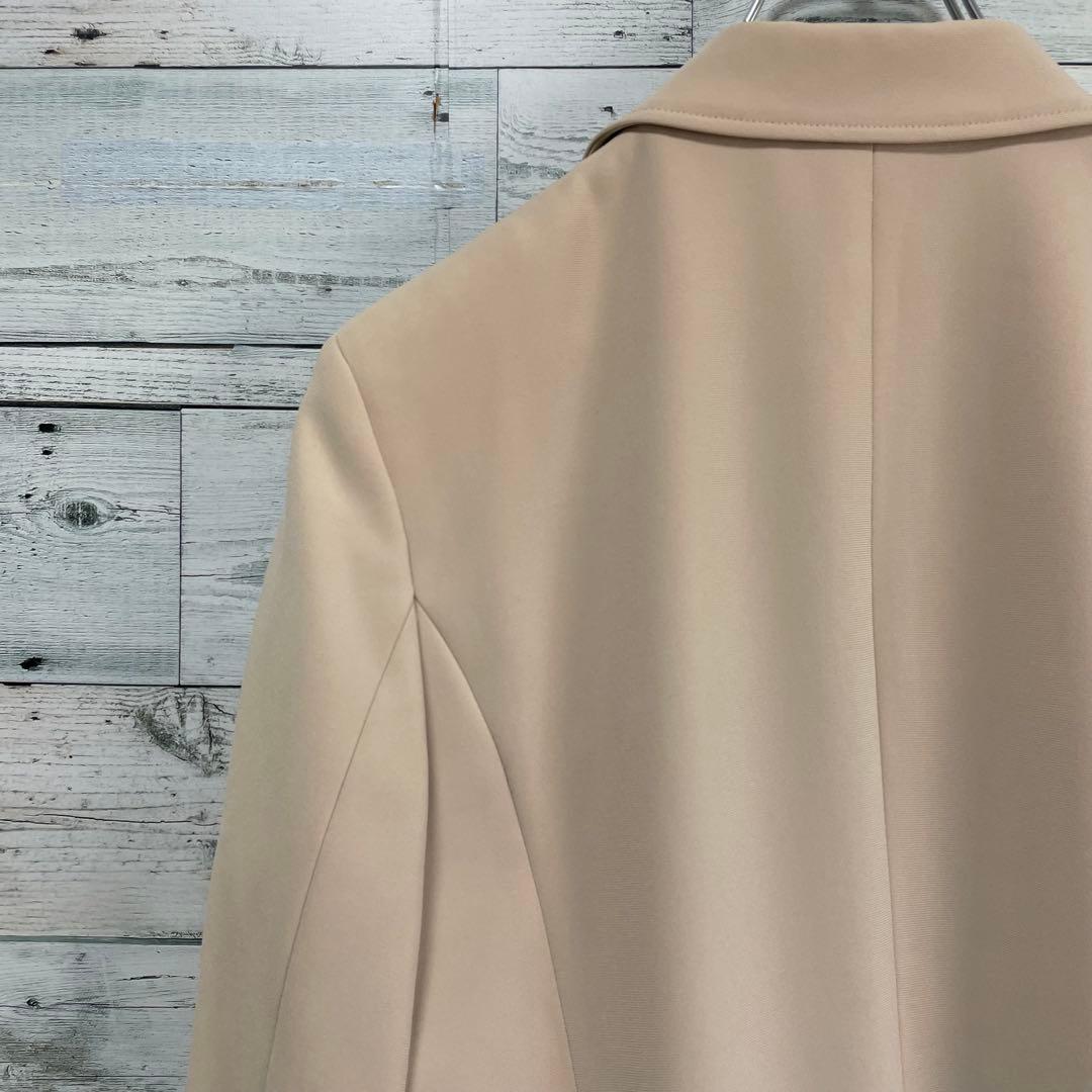 ☆大きいサイズ・13号☆ニューヨーカー　シングルテーラードジャケット　ベージュ