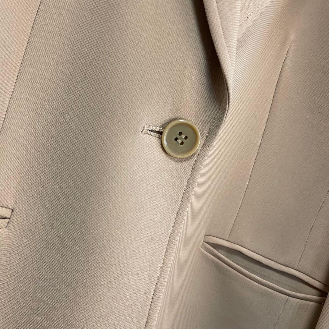 ☆大きいサイズ・13号☆ニューヨーカー　シングルテーラードジャケット　ベージュ