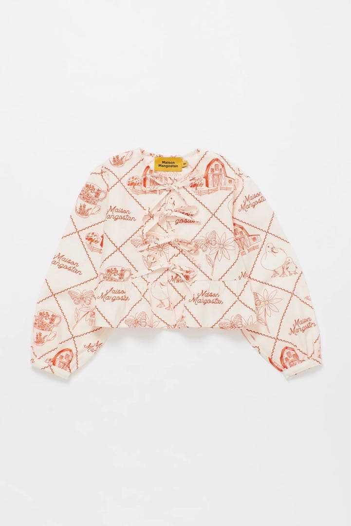 【新品】Maison Mangostan shirt 6y