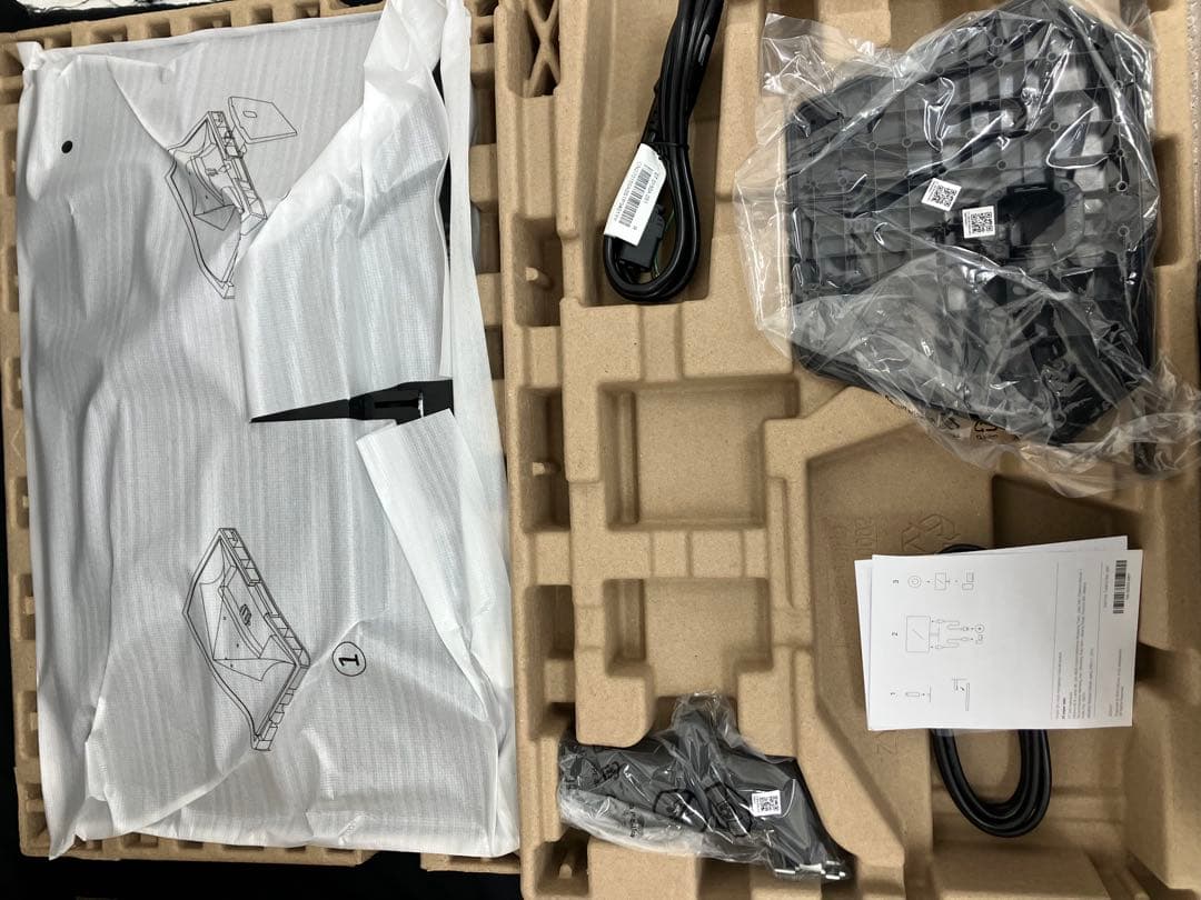 未使用 液晶モニター 組み立て説明書付き DELL