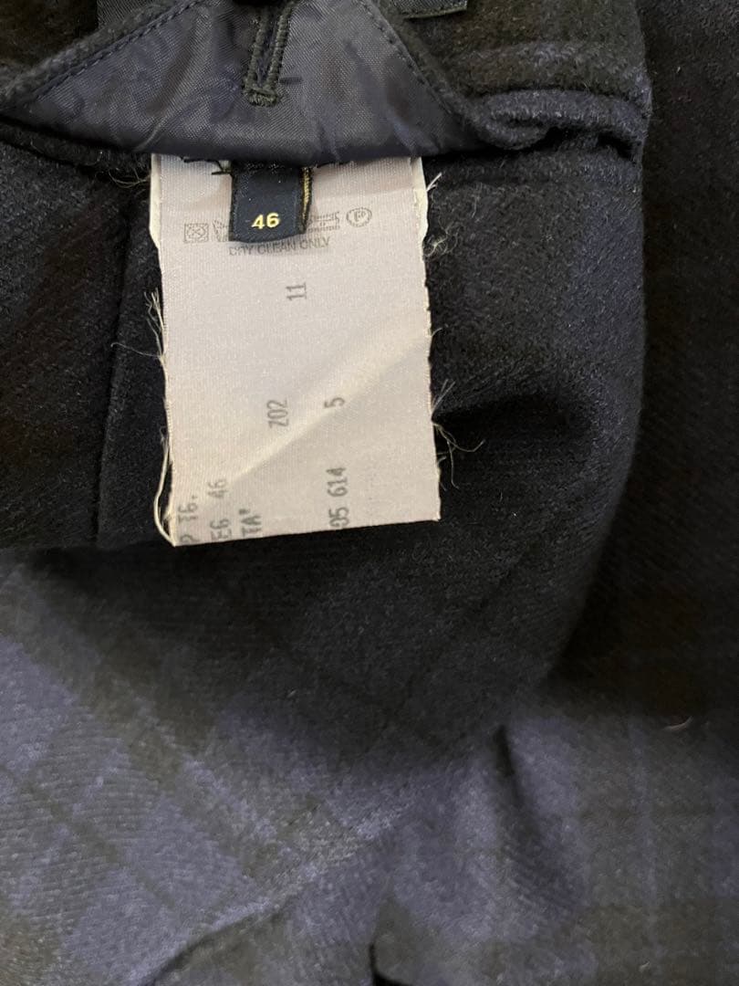 ラルディーニ　ジャケット　カシミア　ネイビー