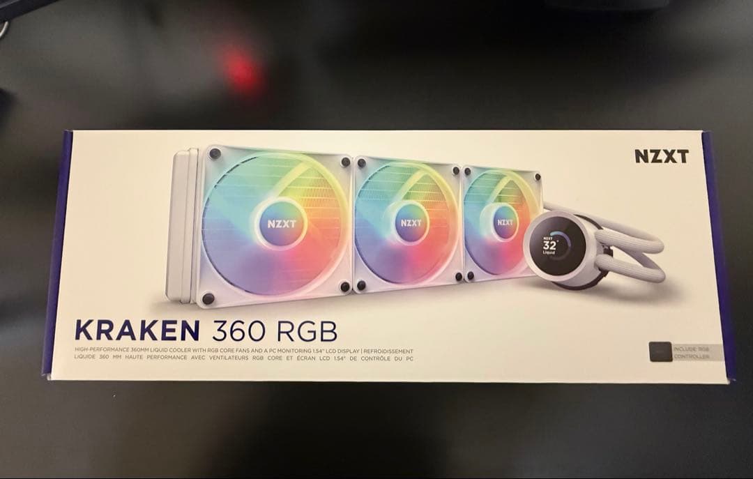 PC用ファン・クーラー NZXT KRAKEN 360 RGB