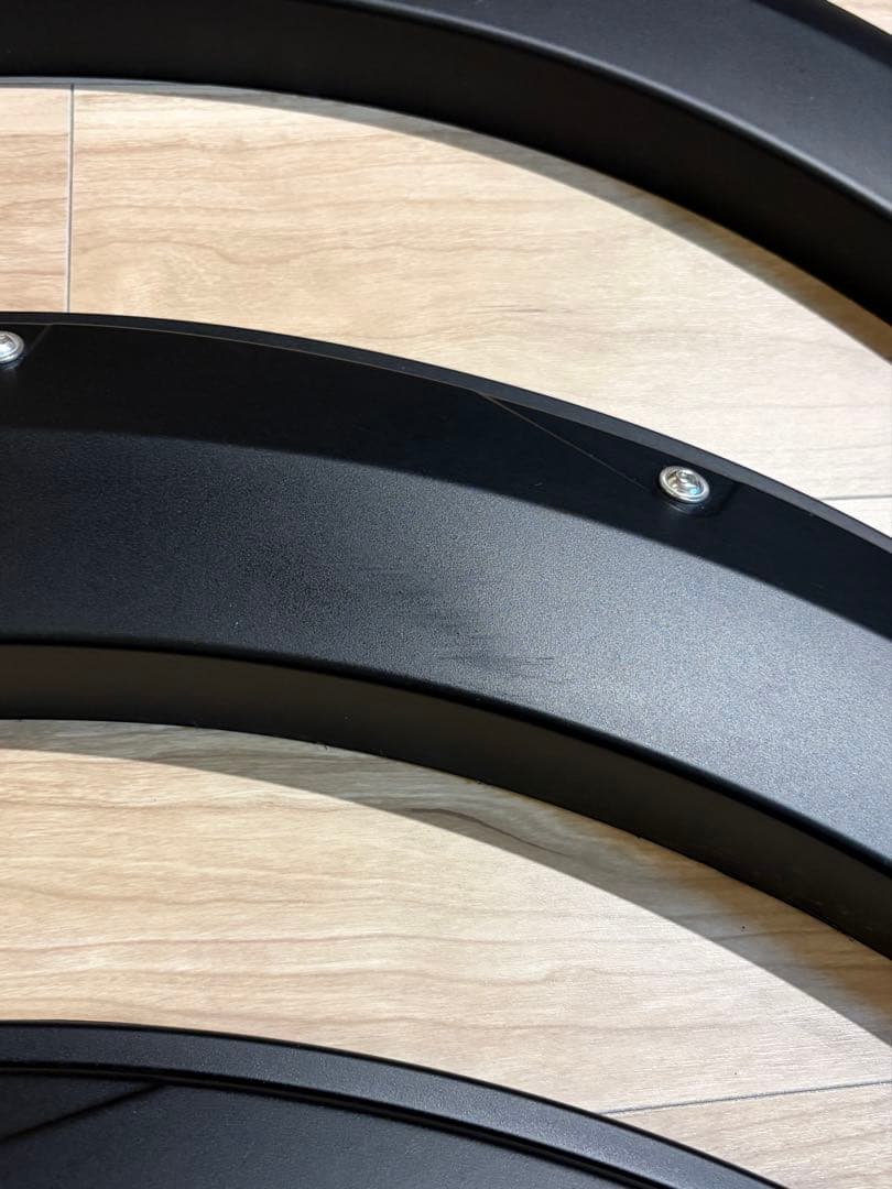 ハイエース オーバーフェンダー　マッドブラック 1-8型まで対応 20ｍｍワイド