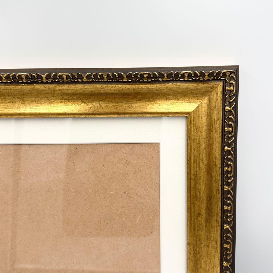 FEILER フェイラー 額縁 ハンカチ ゴールドフレーム