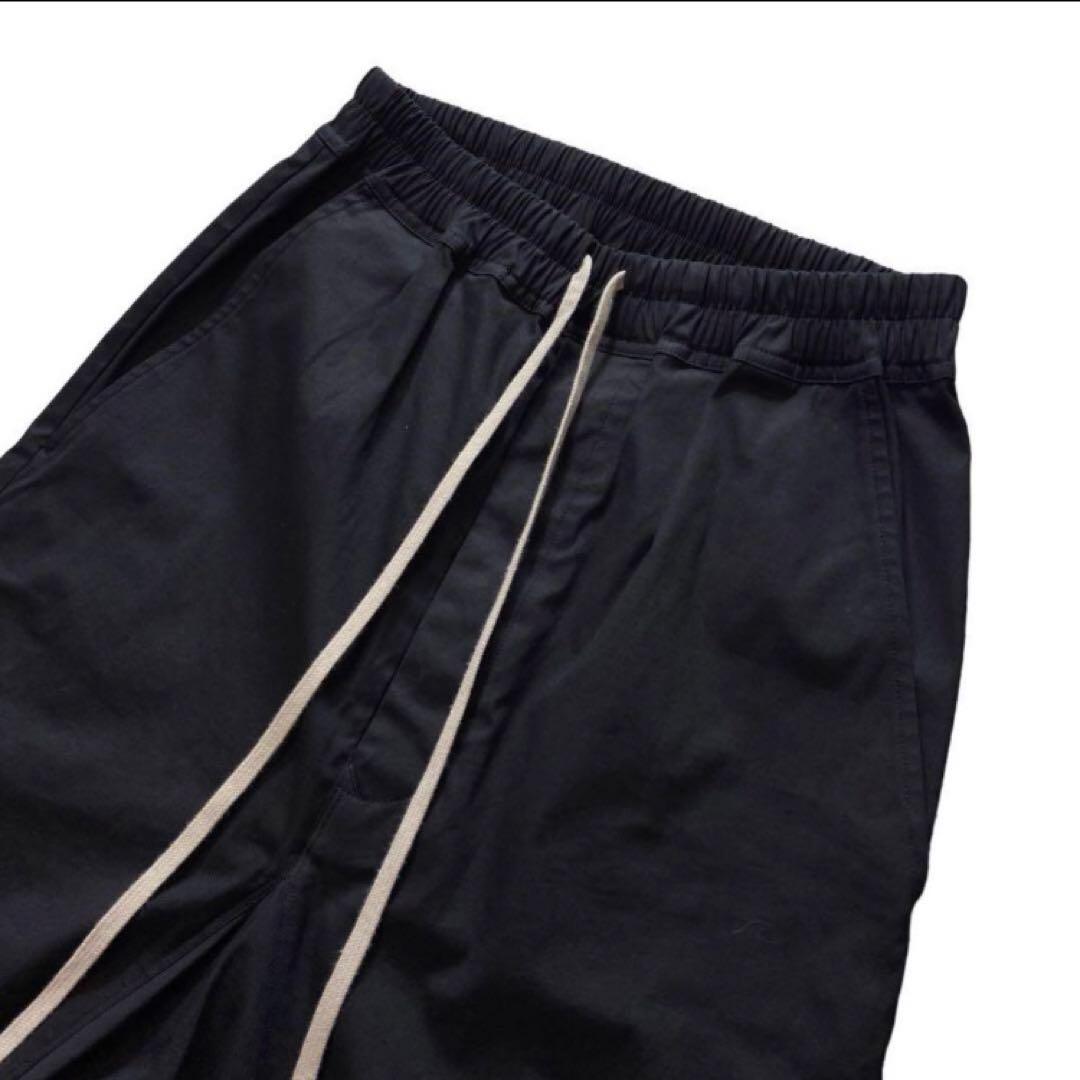 リックオウエンス ドローストリング クロップドパンツ TE素材　20FW