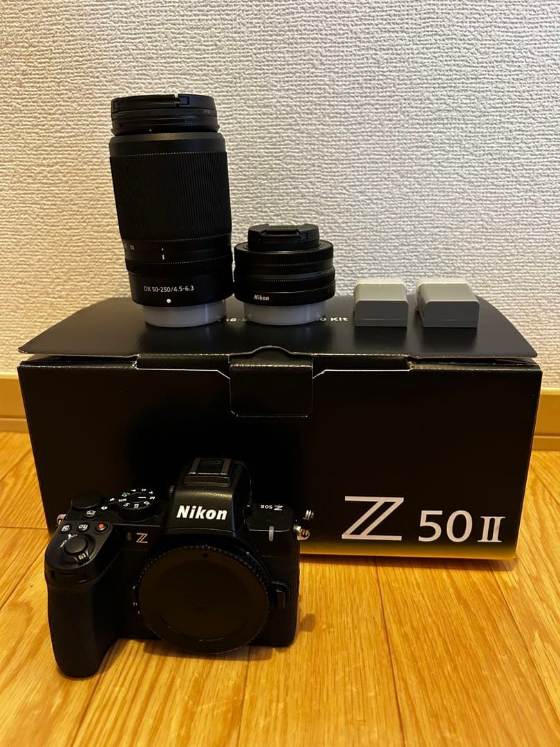 【予備バッテリー付 】Nikon Z50II ダブルズームキット