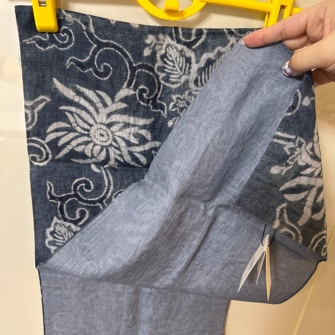 公*o様 double RL ラルフローレン イタリア製 ストール 麻100％