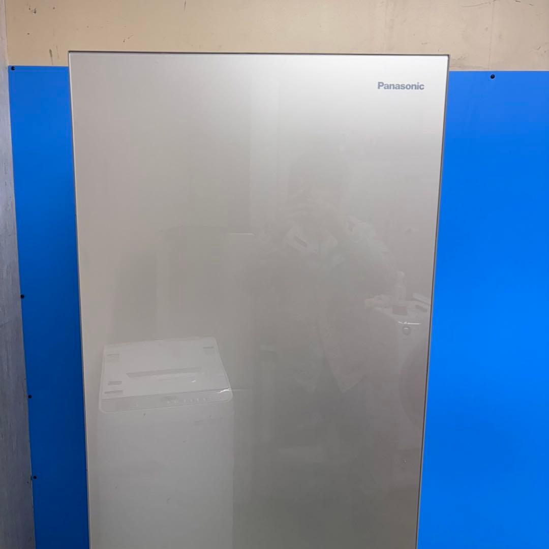 668 パナソニック　大型冷蔵庫　400L強　自動製氷　右開き　小型　家庭用