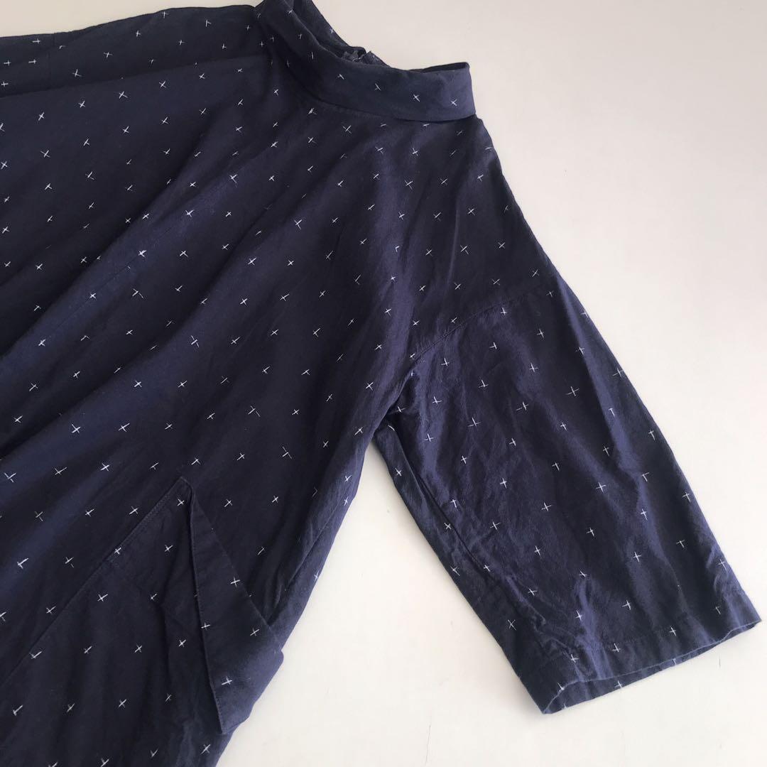 美品　綾小路E 久留米絣 京都 株式会社圓