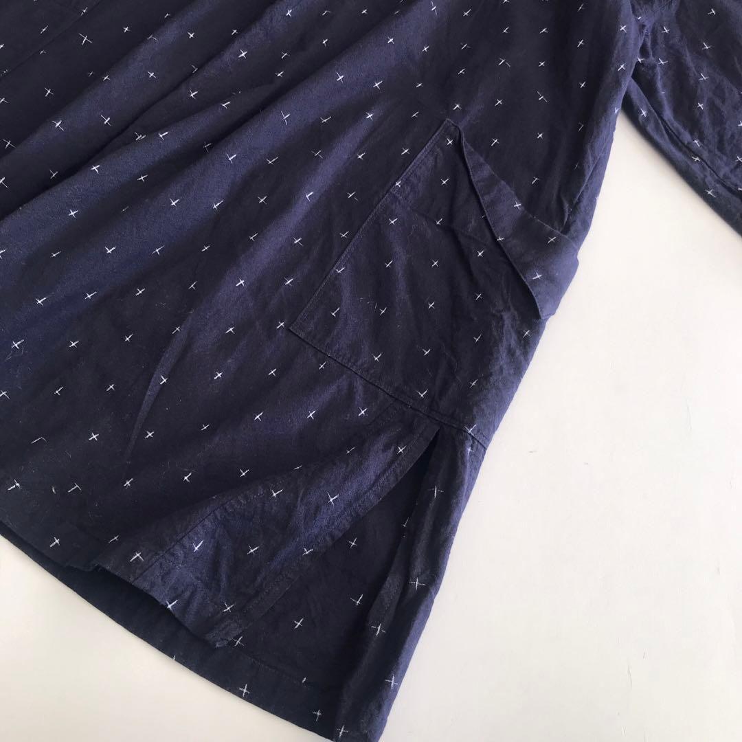 美品　綾小路E 久留米絣 京都 株式会社圓